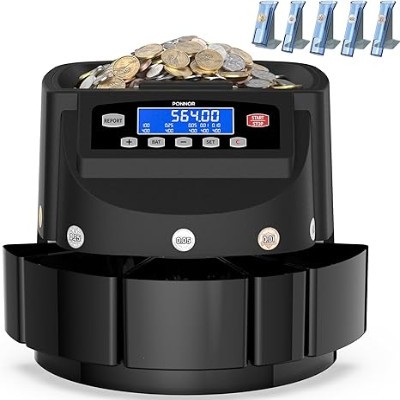 Coin Counter And Sorter Machine